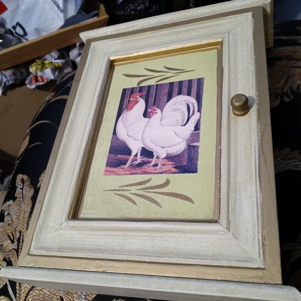 🏤WOODEN🔑KEYBOX FARMER STYLE🐻